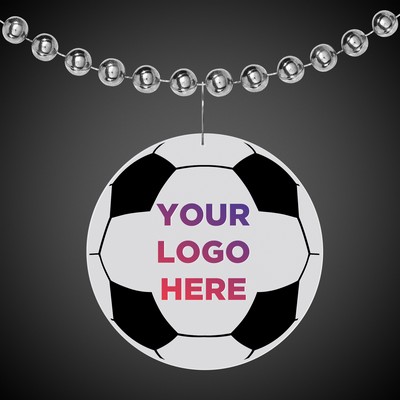 2 1/2" Soccer Plastic Medallion(Digi-Printed)